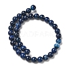 Natural Banded Agate Beads Strands G-I392-A01-10mm-3