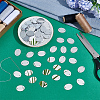 100Pcs Acrylic Sew on Rhineston DIY-GA0002-69A-01-4