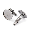 304 Stainless Steel Cuff Buttons STAS-L262-39E-P-2