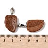 Synthetic Goldstone Pendants G-B127-01P-08-4