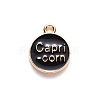 Alloy Enamel Pendants ENAM-S124-01A-08E-3