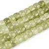 Baking Paint Crackle Glass Beads Strands DGLA-N019-02A-02-1