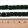 Transparent Glass Beads Strands GLAA-R041-8x8mm-A17-4