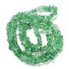Transparent Crackle Glass Beads Strands GLAA-U004-01C-2