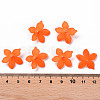 Frosted Acrylic Bead Caps MACR-S371-05A-726-4
