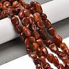 Natural Red Agate Beads Strands G-P497-01E-44-2