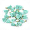 Polycotton(Polyester Cotton) Tassel Pendant Decorations FIND-S281-12-1