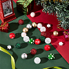 SUNNYCLUE 50Pcs 10 Style Christmas Theme Acrylic Beads SACR-SC0001-22-4