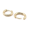 Brass Huggie Hoop Earrings EJEW-I289-26KCG-2