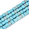 Synthetic Turquoise Beads Strands G-N352-07-1