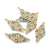 MIYUKI & TOHO Handmade Japanese Seed Beads Links SEED-E004-M28-2