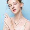 300Pcs 3 Styles ABS Plastic Imitation Pearl Beads KY-BM0001-01-6
