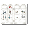 4 Foldable Screen Acrylic Earring Display Stands EDIS-N010-02-1