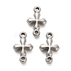 304 Stainless Steel Connector Charms STAS-B111-10P-1