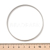 Fashion 201 Stainless Steel Bangle Sets BJEW-L664-024D-M-1-5