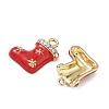 Christmas Alloy Enamel Pendants LS-ENAM-I073-02G-02-2