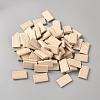 Wood Grooved Dowel Pins AJEW-WH0596-357A-1