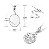 SHEGRACE Adorable 925 Sterling Silver Pendant Necklaces JN653A-2