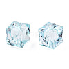 Transparent Acrylic Beads TACR-Q259-10mm-V38-2
