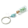 Wishing Bottle Glass Pendant Keychains KEYC-JKC00499-5