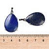 Natural Lapis Lazuli Pendants G-U002-01P-C-3