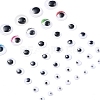 743Pcs Black & White Plastic Wiggle Googly Eyes Buttons KY-YW0001-12-6