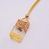 Car Hanging Air Freshener Glass Bottles DJEW-WH0008-10B-2