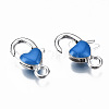 Alloy Enamel Lobster Claw Clasps PALLOY-Q441-031C-RS-4