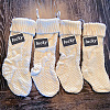 10Pcs Mini Wooden Hanging Chalkboard HJEW-DR0001-04-7