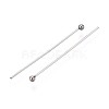 304 Stainless Steel Head Pins STAS-T065-30mm-20P-2