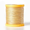 Round Waxed Polyester Cord YC-E004-0.65mm-N624-1