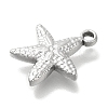 Ocean Theme Anti-Tarnish 304 Stainless Steel Pendants STAS-Z092-06P-03-2