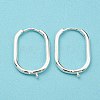 316 Surgical Stainless Steel Hoop Earrings Findings STAS-N097-055S-2