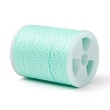 Round Waxed Polyester Cord X-YC-G006-01-1.0mm-34-2