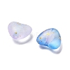Frosted Transparent Acrylic Beads OACR-F013-11-2