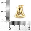 Brass Micro Pave Cubic Zirconia Charms LS-KK-I383-05G-01-3