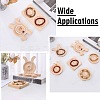 4Pcs 4 Styles Wooden Bracelet Display Trays BDIS-CJ0001-01-7