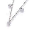 304 Stainless Steel Charms Necklaces NJEW-H497-11-2
