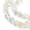 Natural Topaz Crystal Beads Strands G-P497-01C-66-4