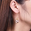 Natural Cultured Freshwater Pearl Dangle Earrings EJEW-JE04135-4