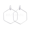 Tarnish Resistant 304 Stainless Steel Wire Pendants STAS-L238-075P-1
