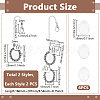 Alloy Pendant Decoration HJEW-UN00059-3