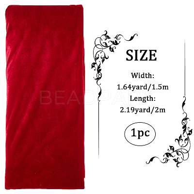 Velvet Fabric DIY-WH0530-71D-1