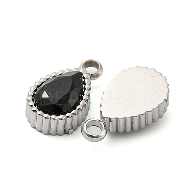 304 Stainless Steel Pendants STAS-L022-156P-02-1