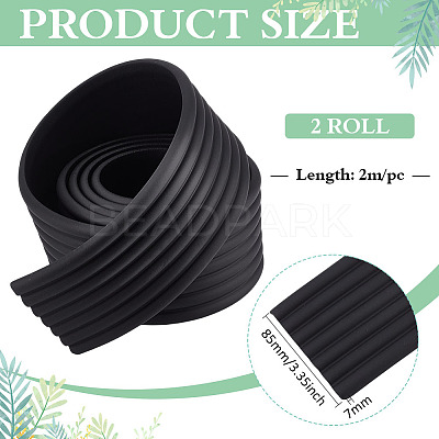 Nitrile Butadiene Rubber Bumper Strip DIY-WH0678-110C-1