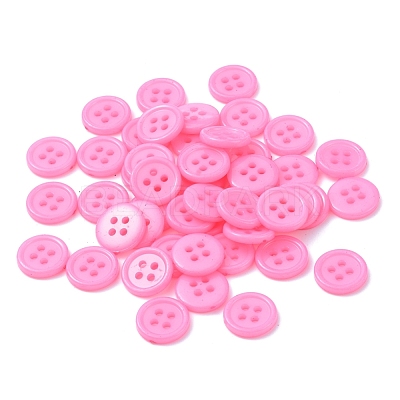 Acrylic Sewing Buttons BUTT-E076-A-09-1