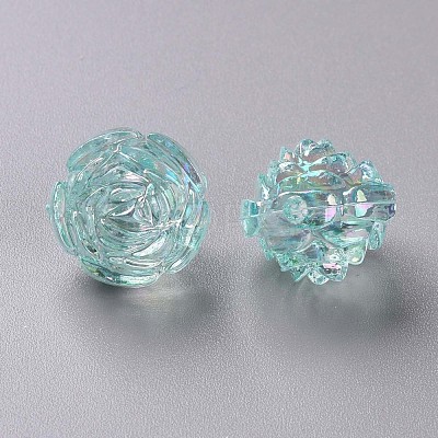 Transparent Acrylic Beads TACR-S154-31C-754-1