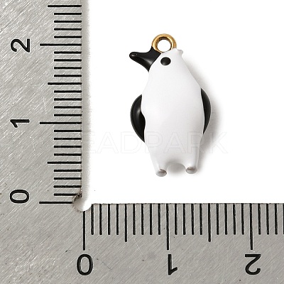 304 Stainless Steel Enamel Pendants STAS-G386-10G-1