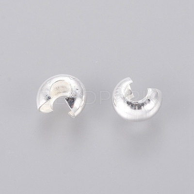 Brass Crimp Beads Covers EC266-S-1