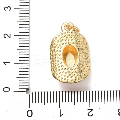 Brass Enamel Pendants KK-K408-66G-05-1